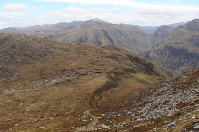 View from Sgurr an Airgid path