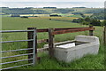 Concrete water trough near North Hill Farm