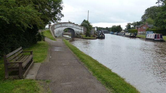 Shropshire Union Canal at Nantwich Junction
