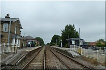 TA0252 : Hutton Cranswick Railway Station by DS Pugh