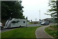 Entrance to South Cliff Holiday Park