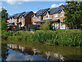 Priory Road housing in Stone, Staffordshire