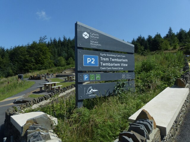 Stopping place 2, Cwmcarn Forest Drive