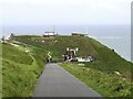 SZ2984 : Road to the Needles Old Battery by Steve Daniels
