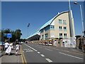 Outside part of Trent Bridge