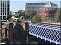 Southeastern service approaching Waterloo East