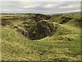 NY9139 : West Rigg Opencut by David Robinson