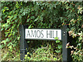 Amos Hill sign