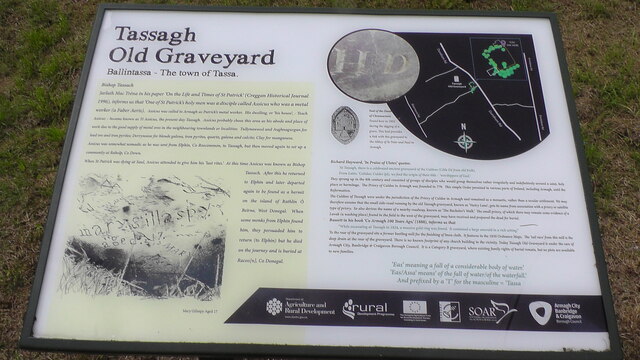 Information Board at Tassagh Old Graveyard