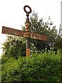 Direction Sign ? Signpost on Bush Road, East Peckham parish