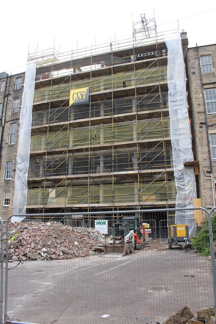 Demolition Site, Northumberland Place Lane, Edinburgh