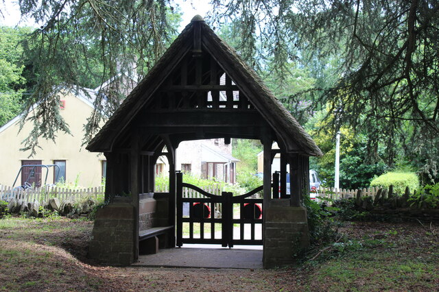 Lych gate, Llantrisant churchyard