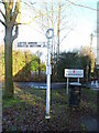 Direction Sign ? Signpost on Main Road, Knockholt