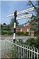 Direction Sign ? Signpost on the B2050 in Manston