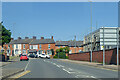 Fairfield Road and houses on Nelson Street, Market Harborough