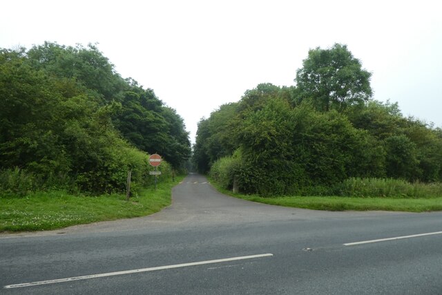 Dane's Dyke car park road