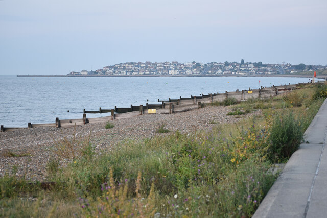 Shoreline view towards Herne Bay