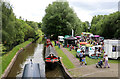 SJ8746 : Canal boat festival at Etruria by Chris Allen
