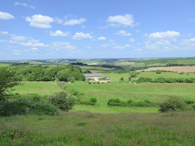 Wears Farm from the South Dorset Ridgeway