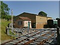 ST0441 : Washford railway depot  by Stephen Craven