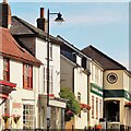 Buildings on the east side of the High Street