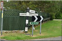 TF5065 : Direction Sign – Signpost on Ingoldmells Lane in Burgh le Marsh by A Riley