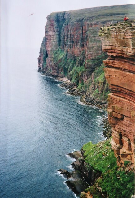 Cliffs north of the Old Man