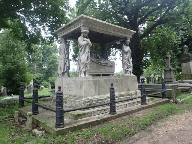 Kensal Green Cemetery- tomb of Major General Sir William Casement