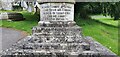 Names of the fallen on the Coombe Bissett war memorial - 1