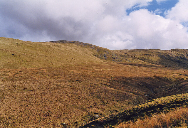 Pen Cerrig Tewion from the north west