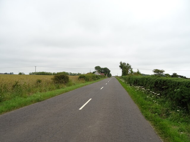 B9171 Approaching Spalefield © Jthomas Cc By Sa20 Geograph Britain And Ireland 9447