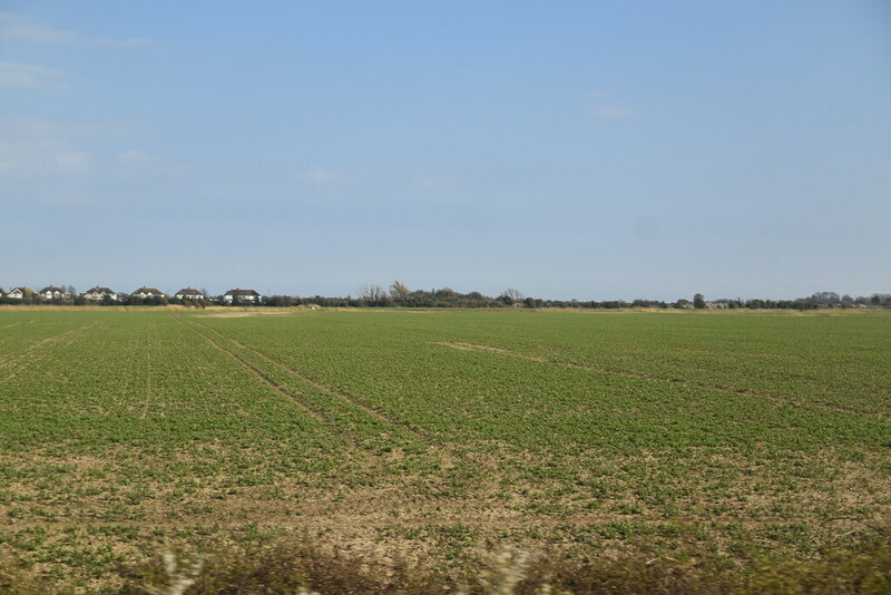 Flat farmland © N Chadwick cc-by-sa/2.0 :: Geograph Britain and Ireland