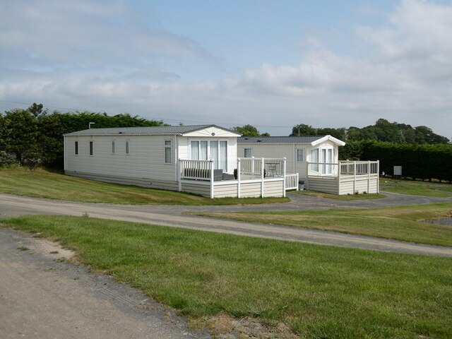 Chalets at Hexham Racecourse