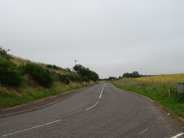 A937 towards Montrose