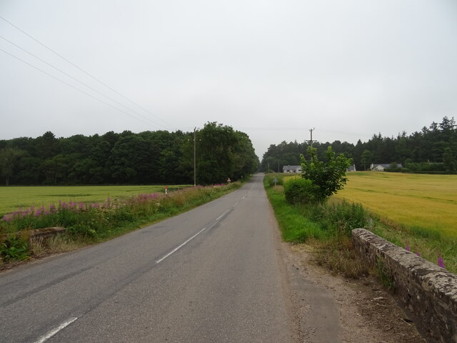 Minor road towards Rosehill
