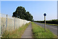 B1222 outside the Naburn Treatment Works