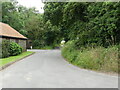 View down Quiet Lane