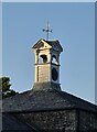 Clock tower on the stable block at Trevince Home Farm