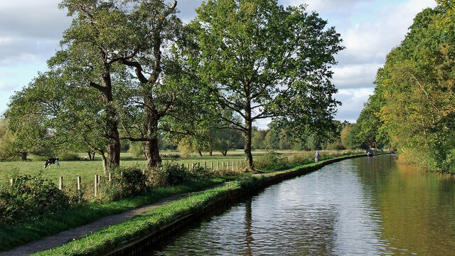 Trent and Mersey Canal near Great Haywood, Staffordshire