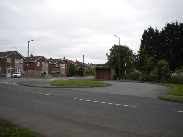 Bus turning circle off Springwell Lane, Balby