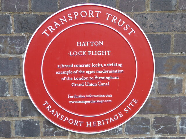 Grand Union Canal - plaque