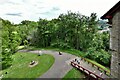 Castell Coch: Entrance ramp