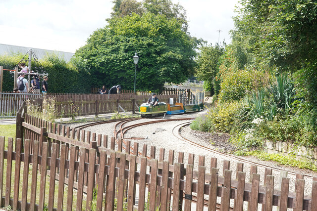 The miniature railway at the National Railway Museum
