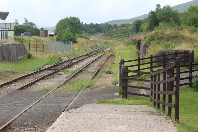 Down the tracks from Furnace Sidings Station