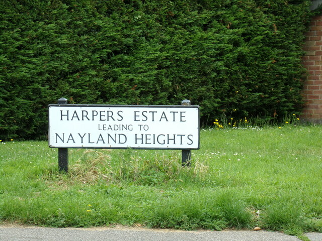 Harpers Estate sign