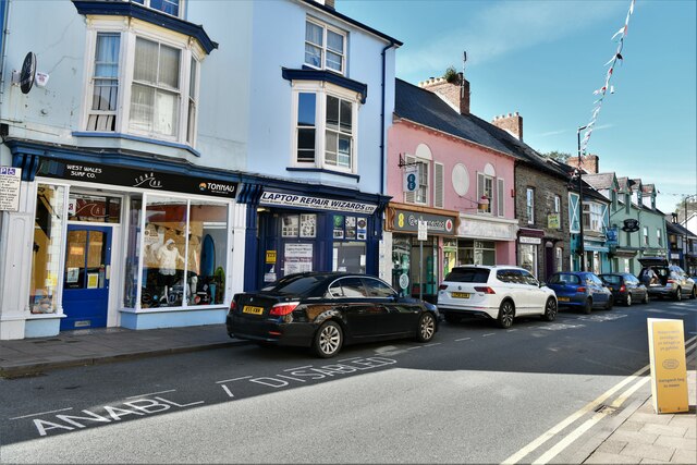 Cardigan High Street © Michael Garlick :: Geograph Britain and Ireland