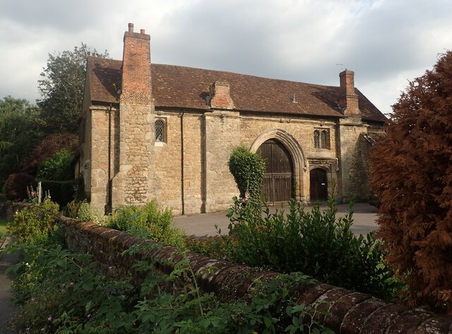 The gatehouse of St Mary's Abbey, West Malling