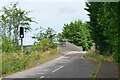 Narrow bridge over West Coast Main Line