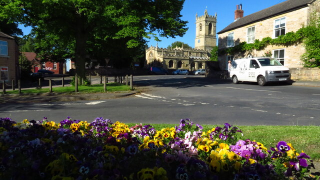 Barnburgh -Village Green & St Peter's Church