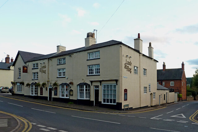 The Lamb and Flag in Little Haywood, Staffordshire